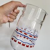 Pitcher/carafe sea patterns