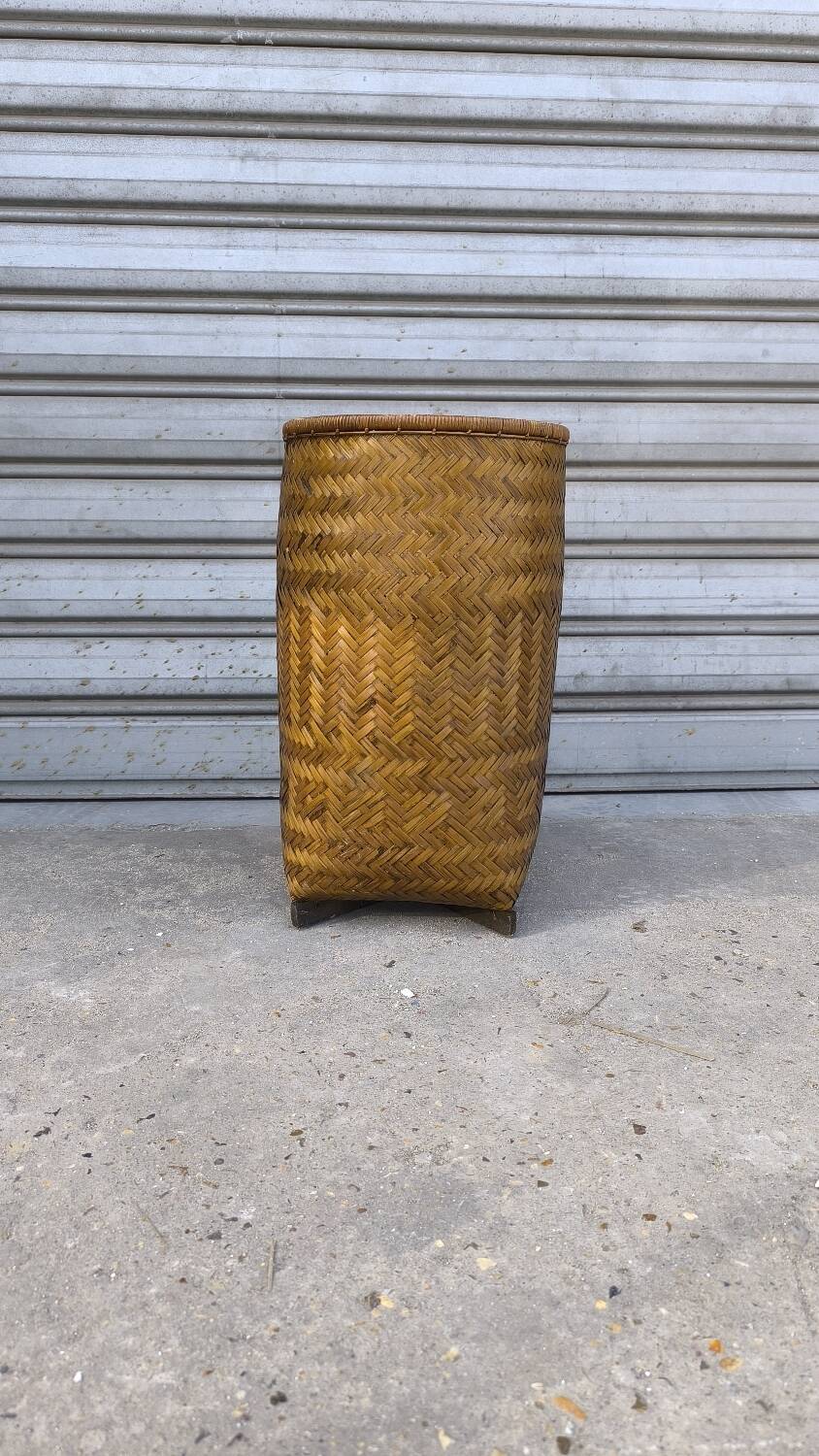 Wicker basket from the 50s