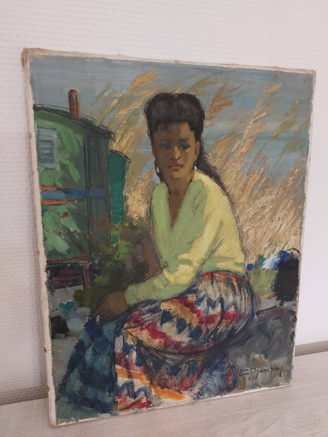 Portrait of a Gypsy Woman