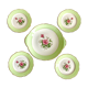 Lunéville dessert service flat and plates