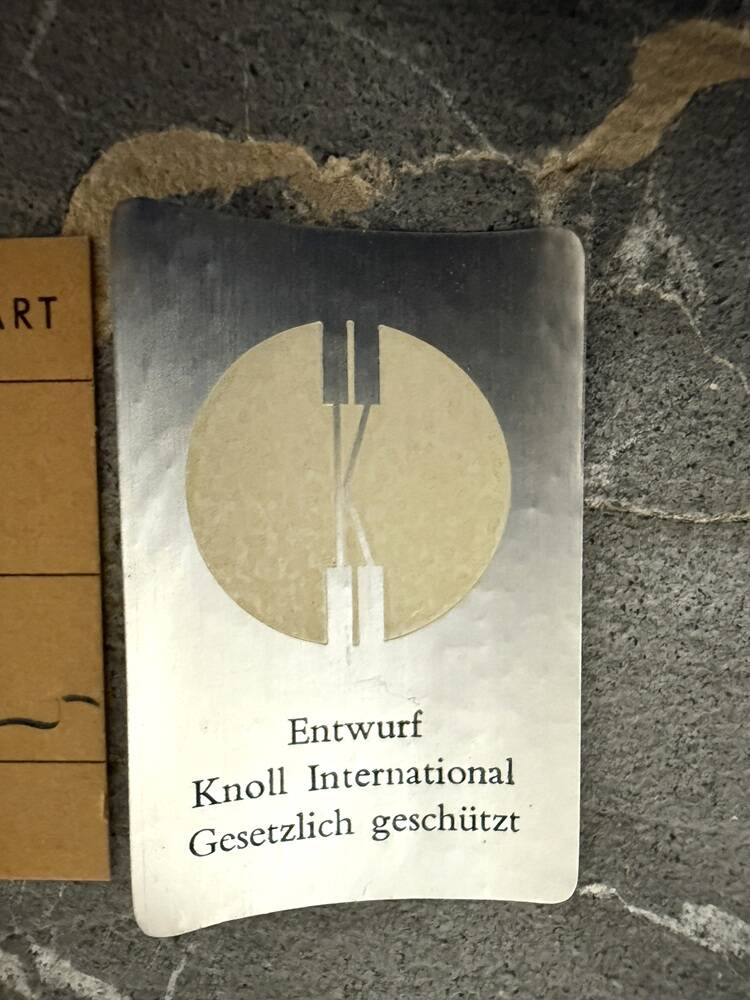 Florence Knoll coffee table nero portoro marble table top 1960’s