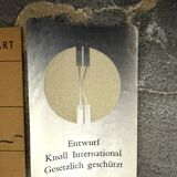 Florence Knoll coffee table nero portoro marble table top 1960’s