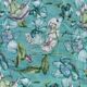Floral tablecloth