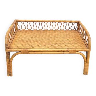 Rattan side table 1960