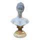 Buste en albâtre Manon Lescaut signé Arnaldo Giannelli