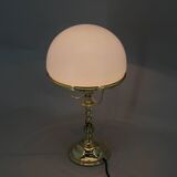 Art Nouveau Table Lamp, 1910s, Restored