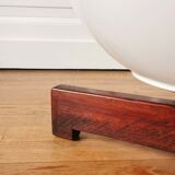 Globe floor lamp