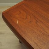 Teak table, Danish design, 1970s, production: Denmark