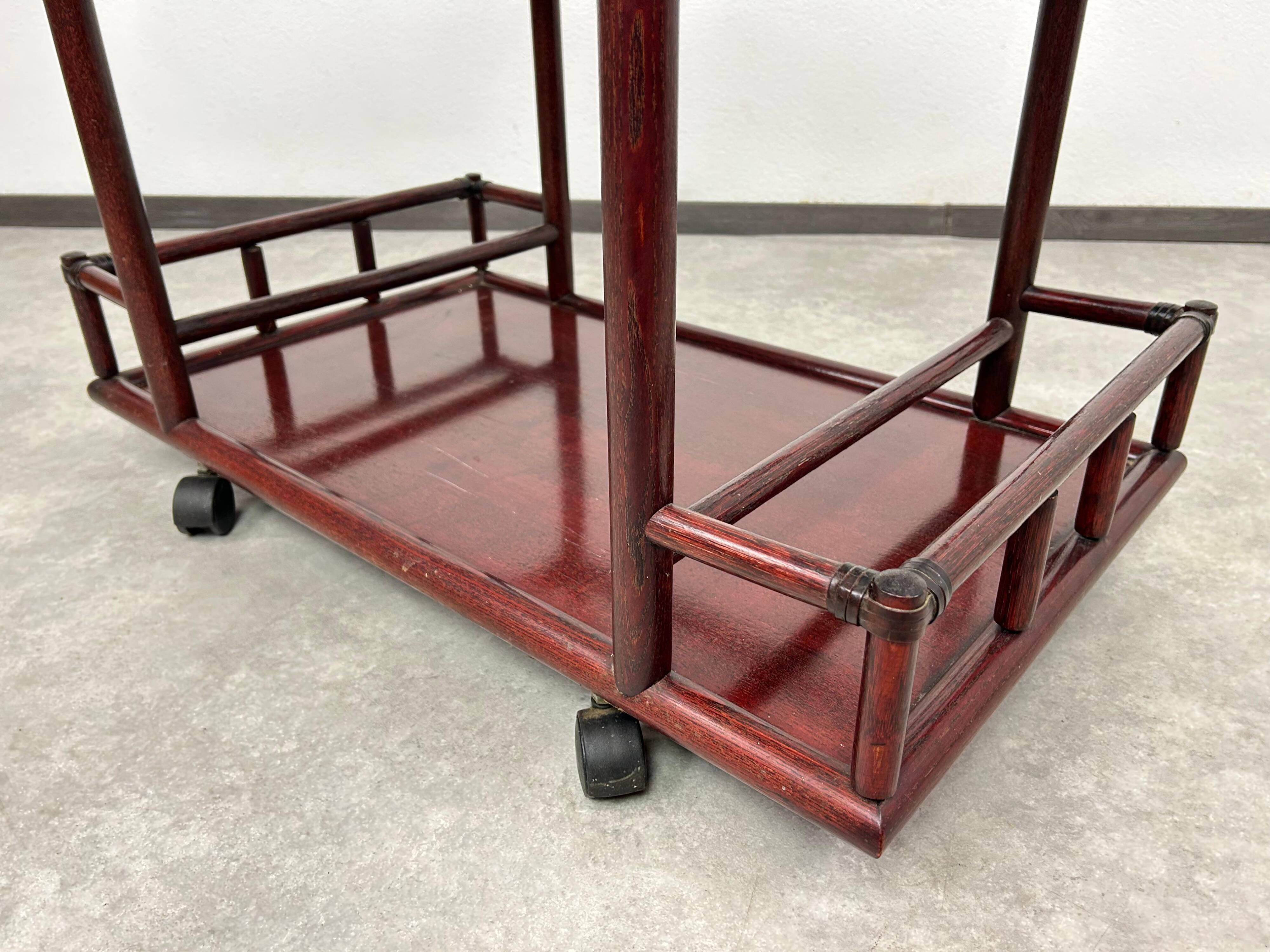 Chariot de service moderne du milieu du siècle par Gervasoni