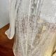 Lampe de table en laiton vintage et verre en forme de feuille