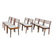 Mid-century teak dining chairs by Victor Wilkins for G-Plan, 1960s, set of 8