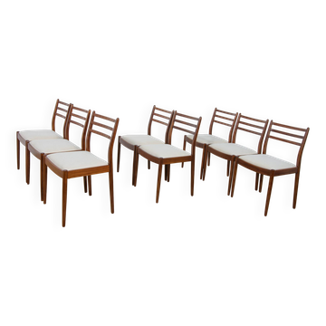 Mid-century teak dining chairs by Victor Wilkins for G-Plan, 1960s, set of 8
