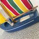 Wooden bathtub sailboat, perhaps a Tirot.