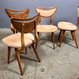 Chaises vintage 4 Mid Century