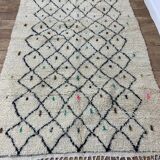 Handmade Moroccan Berber rug 245 X 148 CM
