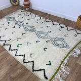 Handmade Moroccan Berber rug 250 X 158 CM