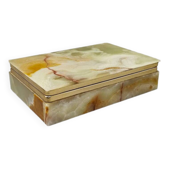 1960s Astonishing Box in Onyx. Made in Italy