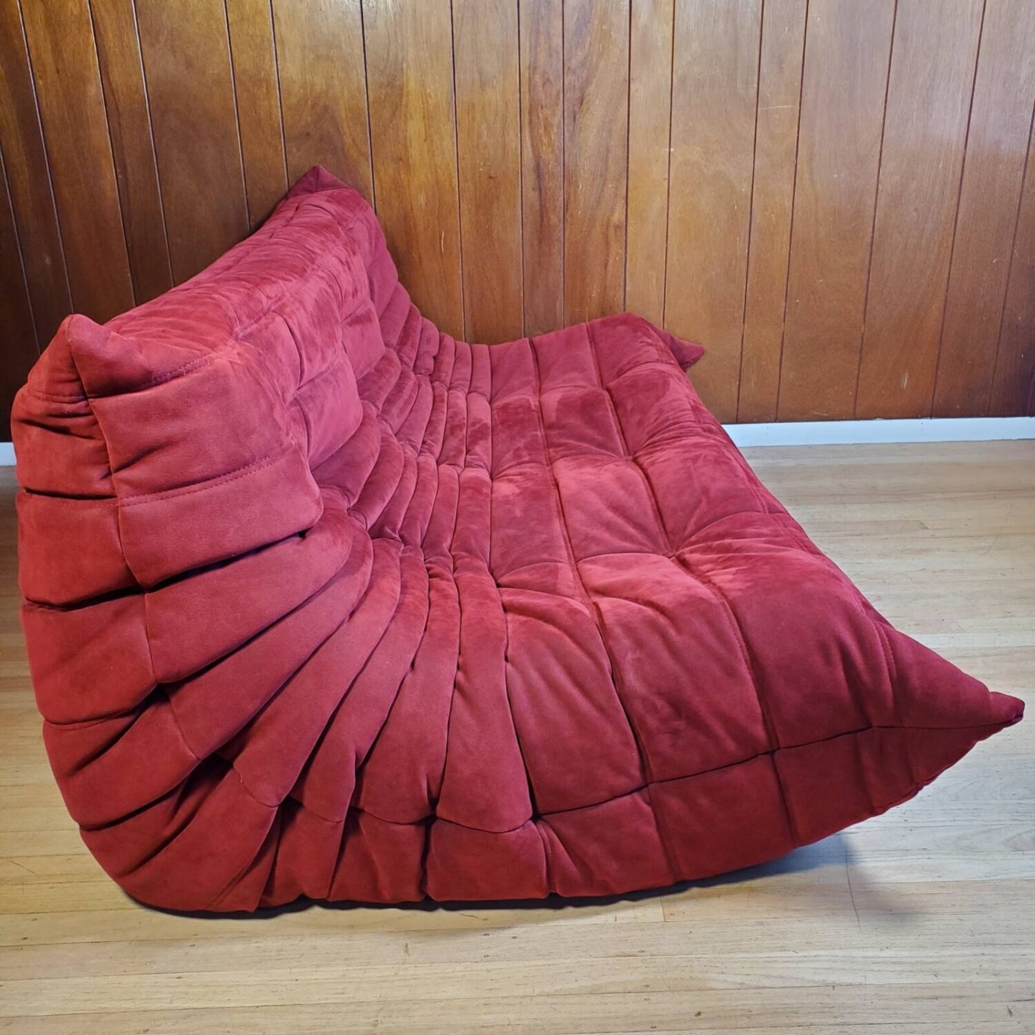 Original Ligne Roset Togo 3-seater sofa in Original Alcantara