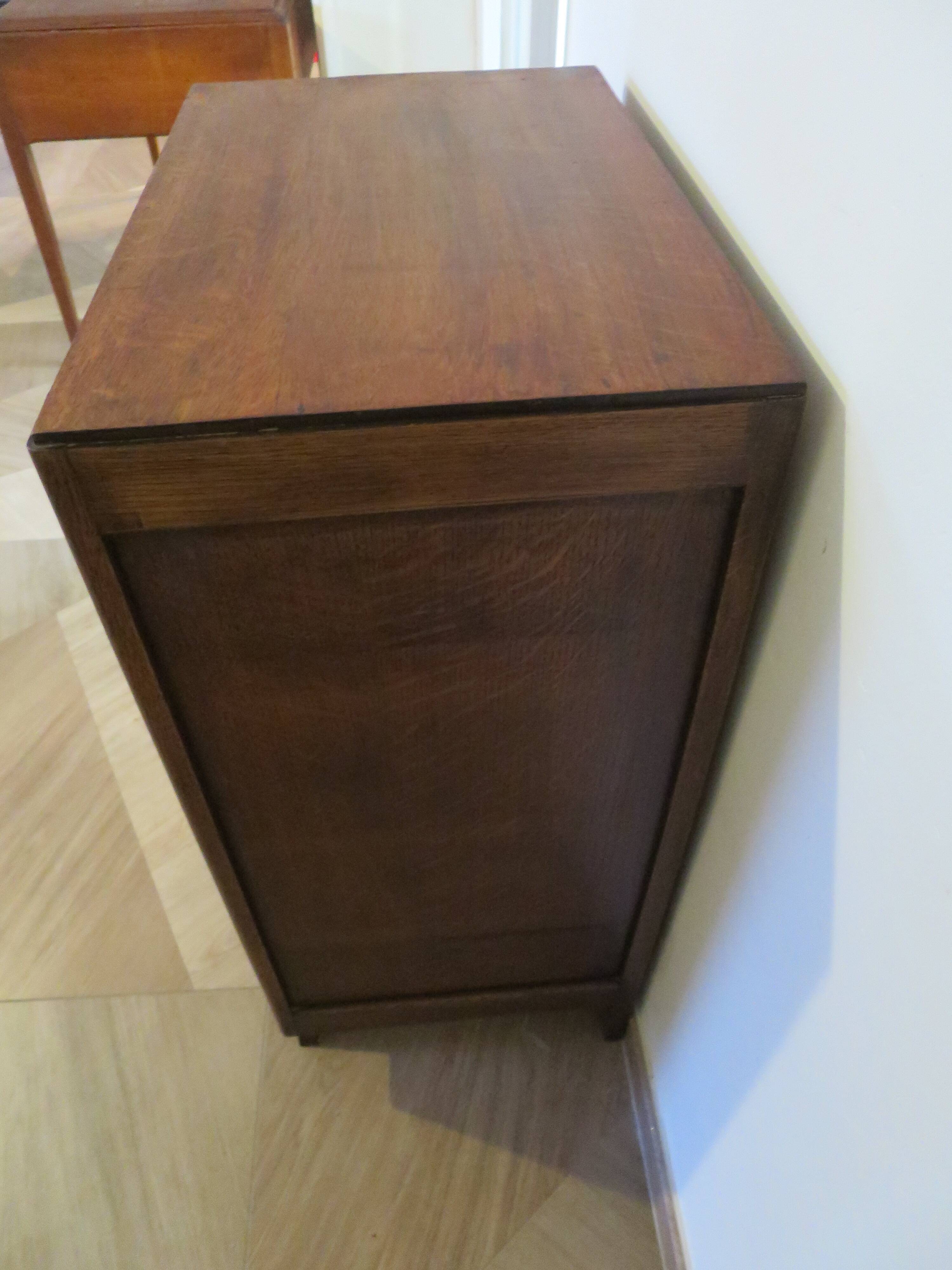 Art Deco style 4-drawer chest of drawers, 1950s