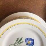 Lot of tableware Digoin Sarreguemines model Dunkirk