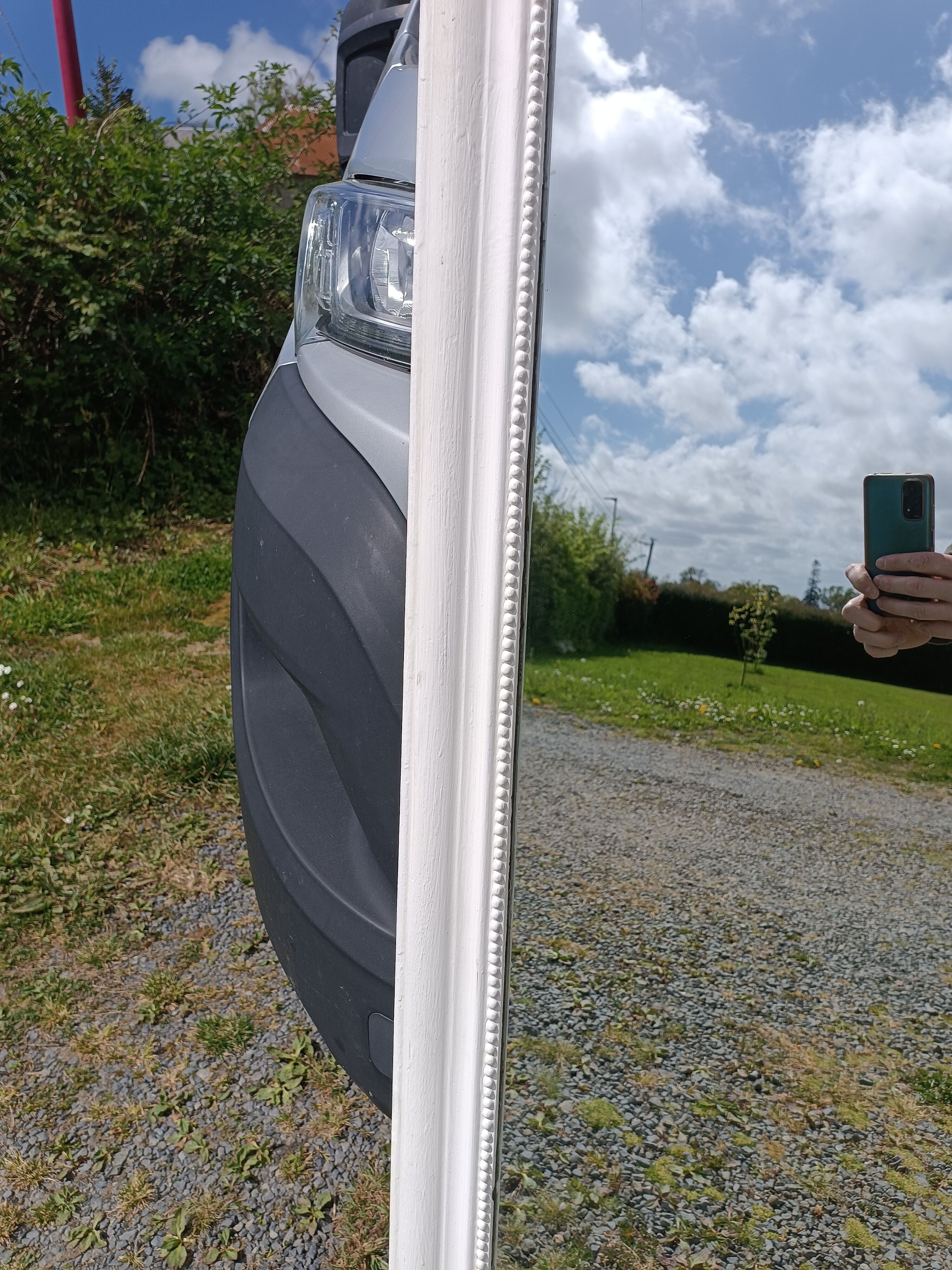 Antique mirror 174/94 cm