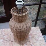 Wicker lamp