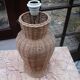 Lampe en osier