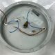 60s 70s Lamp Fixture Ceiling Lamp Flush Mount Doria Glass Space Age