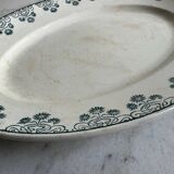 Oval presentation dish, Digoin ironstone
