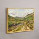 Glen Orchy / Balmally – Scottish landscape, 1977 oil painting by Alexander Michael