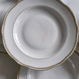 Set of 6 Sologne porcelain plates