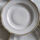 Set of 6 Sologne porcelain plates