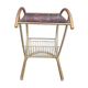 Side table for storing magazines