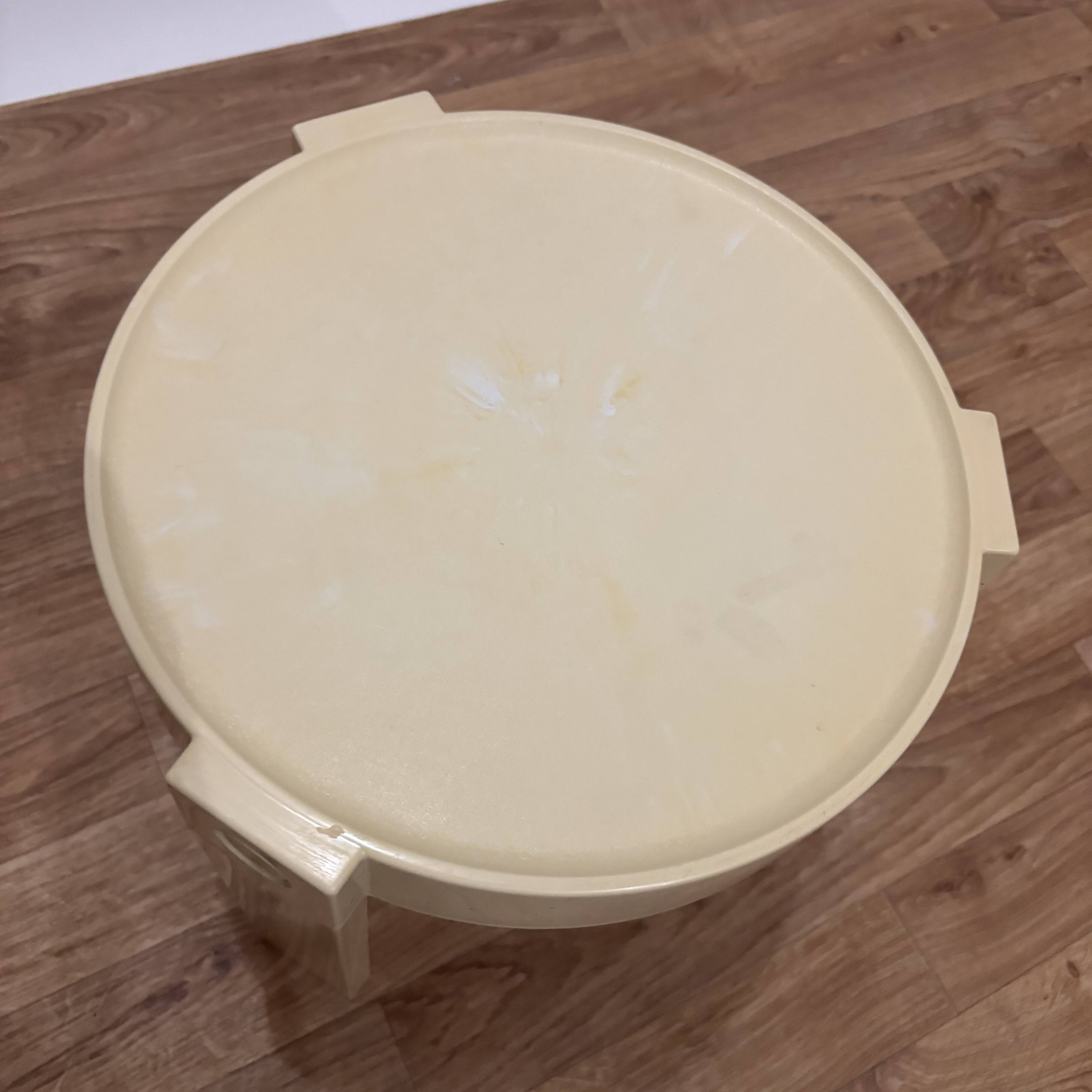 Prisunic side table from the 1970s