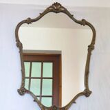 Miroir à encadrement en bronze