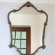 Bronze framed mirror
