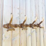 Antique wooden coat rack