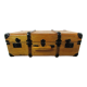 Suitcase, old wooden trunk
