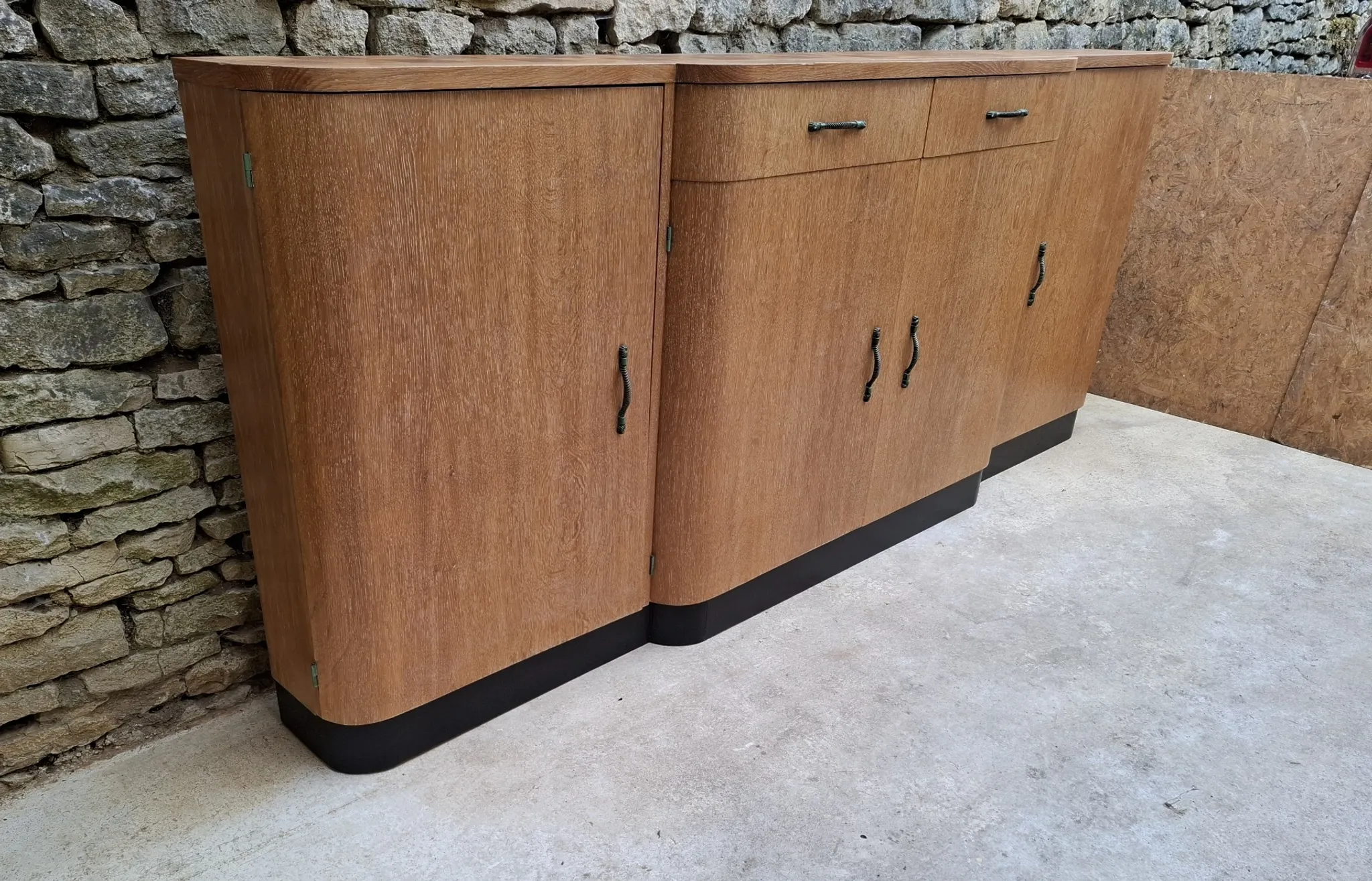 High enfilade, shallow 31.5 cm