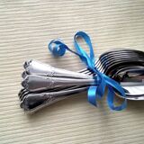 11 Guy Degrenne Rocaille Pattern Teaspoons