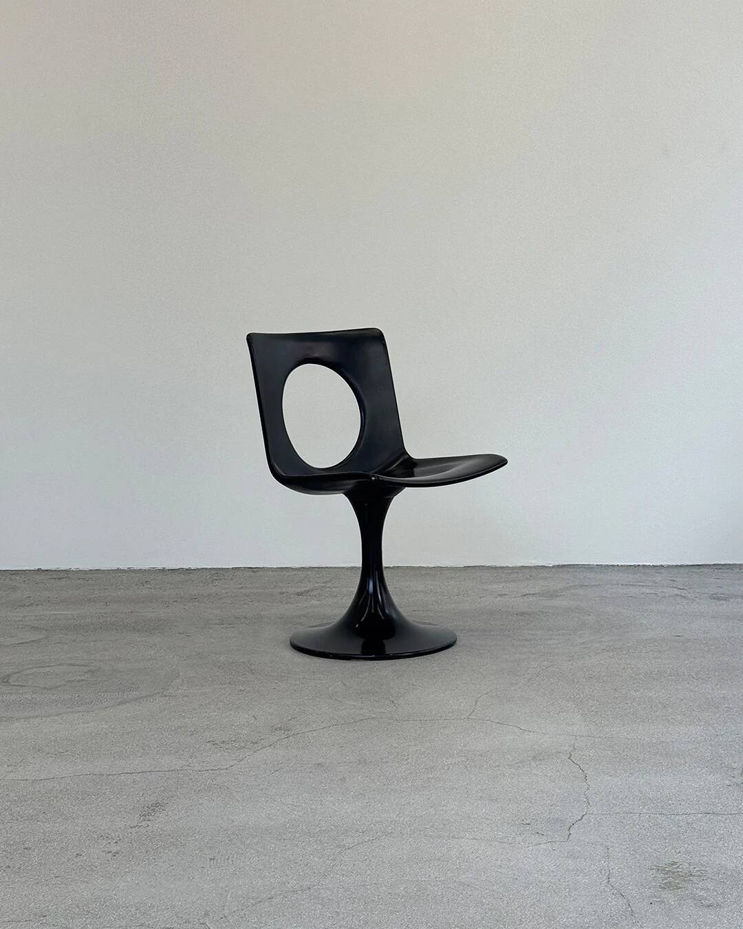 Black Afo-Seat 2001 swivel chair by Carl Gustaf Hiort af Ornäs