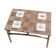 Table basse en rotin années 70