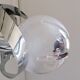 Mazzega chandelier in murano glass and metal