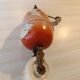 Opaline glass pendant light
