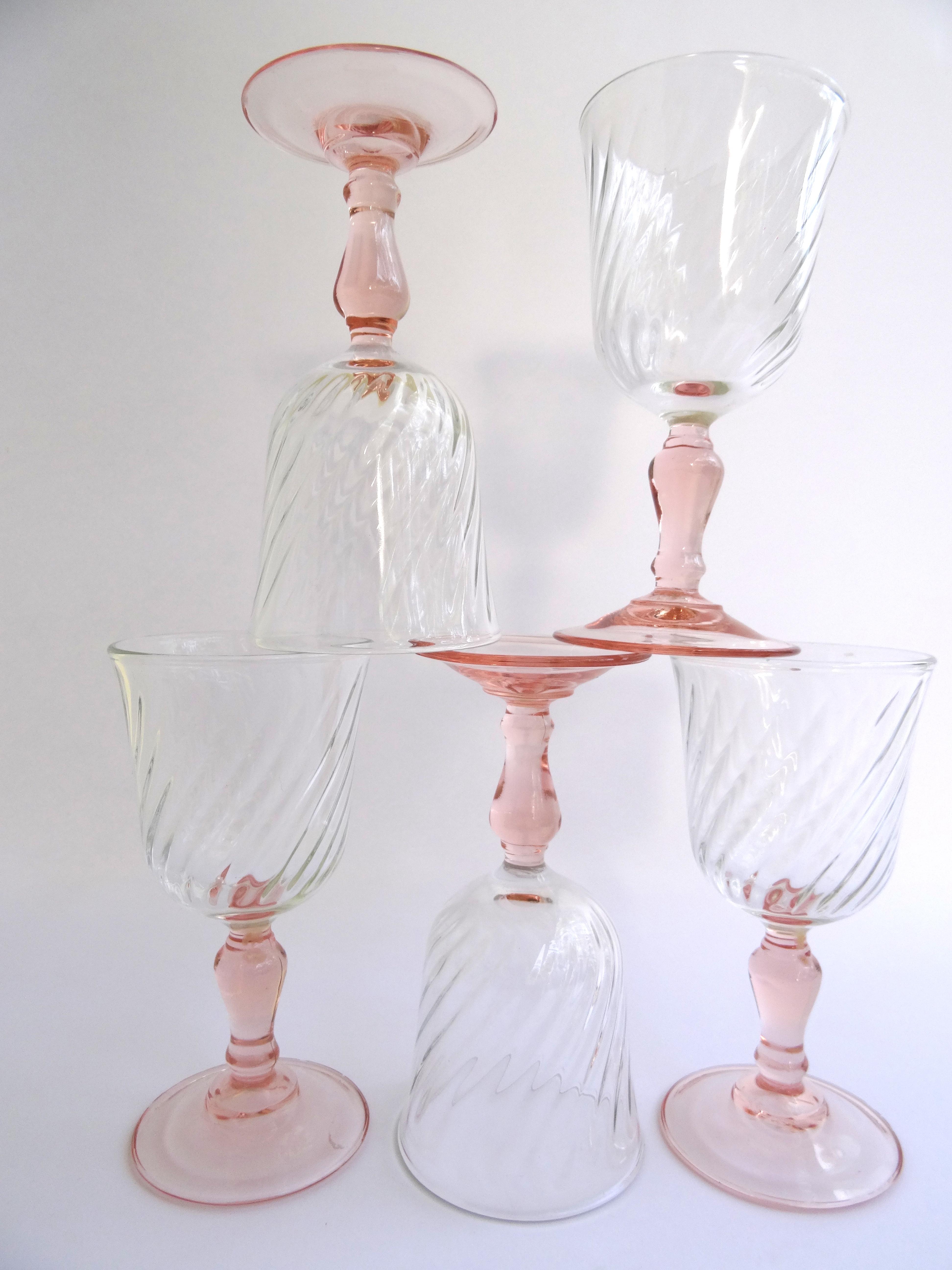 Verres à liqueur avec pieds Rosaline