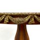 Gueridon tripode marquetée repliable style Louis XVI table d'appoint