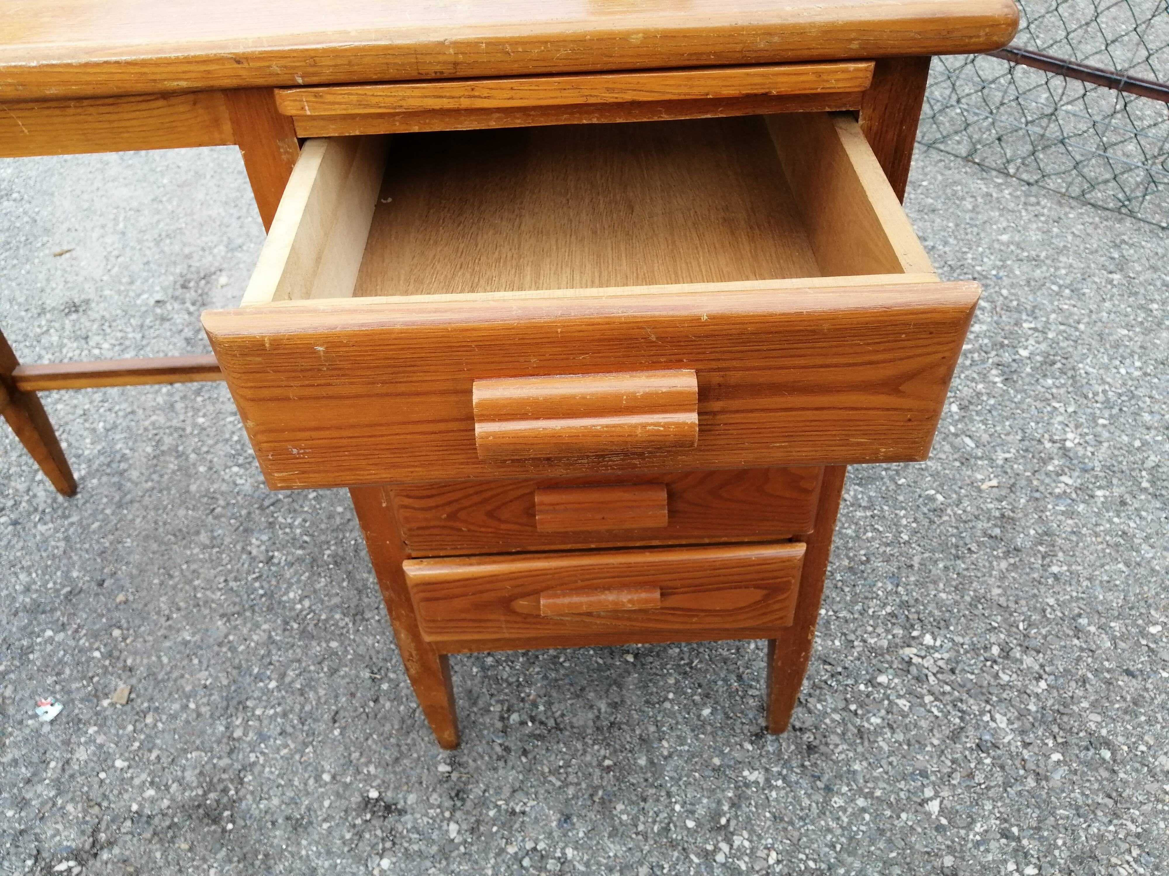 Vintage wooden desk 50s/60s
