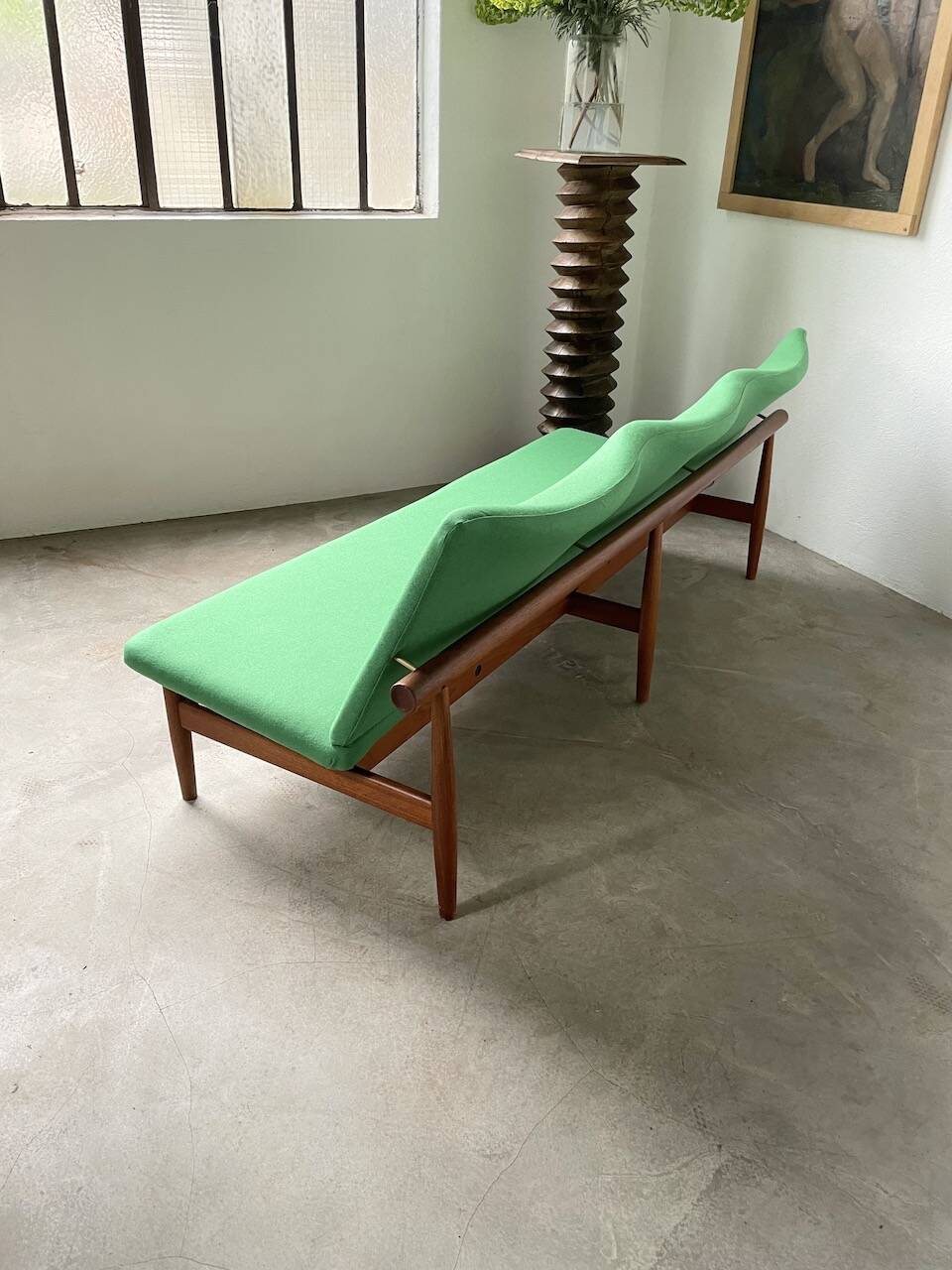 Finn Juhl three-seater bench “Japan” model France & Son