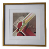Original lithograph numbered and signed Philippe PONCET de la GRAVEC