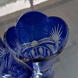 Bohemian crystal vase